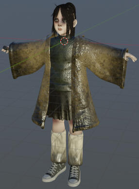 ELVIRA LANGFORD Tris count : 23,480 Concept : Missing Elvira [ Roblox ]